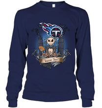 Load image into Gallery viewer, Tennessee Titans Jack Skellington shirt