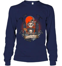 Load image into Gallery viewer, Cleveland Browns Jack Skellington shirt