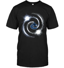Load image into Gallery viewer, Vancouver Canucks glittering star tornado shirt