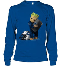 Load image into Gallery viewer, Groot loves Vancouver Canucks fan shirt