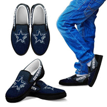 Load image into Gallery viewer, Dallas Cowboys Kid's Slip Ons