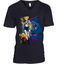 Load image into Gallery viewer, Vancouver Canucks of prey harley quinn fan t shirt