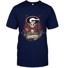 Load image into Gallery viewer, Georgia Bulldogs Jack Skellington shirt