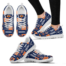 Load image into Gallery viewer, Colorful Pride Flag Chicago Bears Sneakers