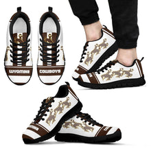 Load image into Gallery viewer, WYOMING COWBOYS SNEAKERS