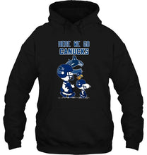 Load image into Gallery viewer, Here we go Vancouver Canucks snoopy shirt