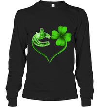 Load image into Gallery viewer, Vancouver Canucks irish saint patrick clover love t shirt
