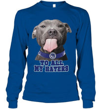 Load image into Gallery viewer, Vancouver Canucks to all my haters pitbull shirt