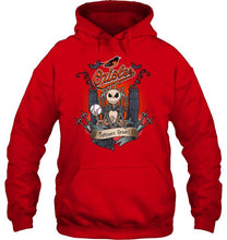 Load image into Gallery viewer, Baltimore Orioles Jack Skellington shirt
