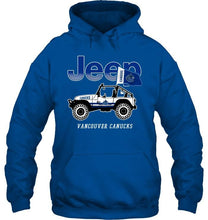 Load image into Gallery viewer, Vancouver Canucks jeep shirt