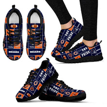 Load image into Gallery viewer, Colorful Pride Flag Chicago Bears Sneakers