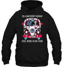 Load image into Gallery viewer, On dark desert high way Cool wind in my hair Vancouver Canucks hippie car shirt