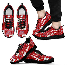 Load image into Gallery viewer, Pride Flag St. Louis Cardinals Sneakers