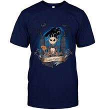 Load image into Gallery viewer, Carolina Panthers Jack Skellington shirt