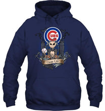 Load image into Gallery viewer, Chicago Cubs Jack Skellington shirt