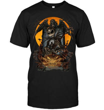 Load image into Gallery viewer, Aerosmith jack skellington halloween shirt