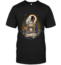 Load image into Gallery viewer, Washington Redskins Jack Skellington shirt