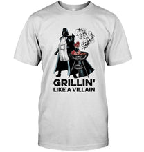 Load image into Gallery viewer, Darth Vader Grillin like a villain shirt