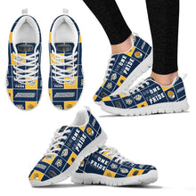 Load image into Gallery viewer, Colorful Pride Flag Nashville Predators Sneakers