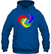 Load image into Gallery viewer, Vancouver Canucks lgbt tornado heart shirt