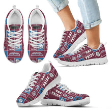 Load image into Gallery viewer, Colorful Pride Flag Colorado Avalanche Sneakers
