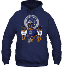 Load image into Gallery viewer, Vancouver Canucks Rottweilers fan Rottweilers fan shirt