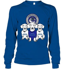 Load image into Gallery viewer, Dachshund Vancouver Canucks shirt