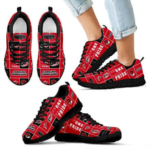 Load image into Gallery viewer, Colorful Pride Flag Carolina Hurricanes Sneakers