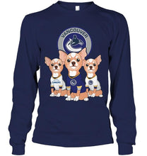 Load image into Gallery viewer, Vancouver Canucks Chihuahuas fan shirt
