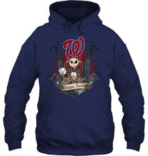 Load image into Gallery viewer, Washington Nationals Jack Skellington shirt