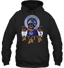 Load image into Gallery viewer, Vancouver Canucks Rottweilers fan Rottweilers fan shirt