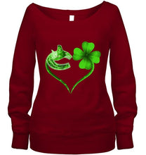 Load image into Gallery viewer, Vancouver Canucks irish saint patrick clover love t shirt