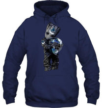 Load image into Gallery viewer, Groot hugs Vancouver Canucks ice hockey lover shirt