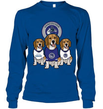 Load image into Gallery viewer, Vancouver Canucks Beagles fan shirt