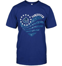 Load image into Gallery viewer, Vancouver Canucks glitter heart shirt