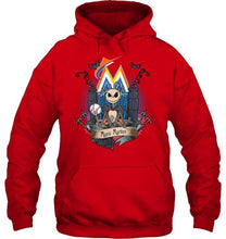 Load image into Gallery viewer, Miami Marlins Jack Skellington shirt