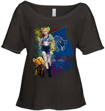 Load image into Gallery viewer, Vancouver Canucks of prey harley quinn fan t shirt