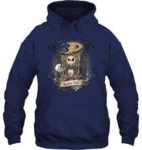 Load image into Gallery viewer, Anaheim Ducks Jack Skellington shirt