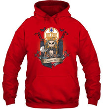 Load image into Gallery viewer, Edmonton Oilers Jack Skellington shirt
