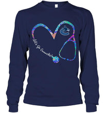 Load image into Gallery viewer, Let's go Vancouver Canucks dyed nurse scope love shirt