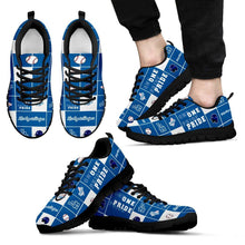 Load image into Gallery viewer, Pride Flag Los Angeles Dodgers Sneakers