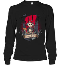 Load image into Gallery viewer, Wisconsin Badgers Jack Skellington shirt