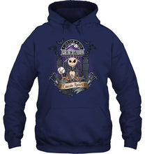 Load image into Gallery viewer, Colorado Rockies Jack Skellington shirt
