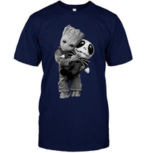 Load image into Gallery viewer, Groot Jack Skellington doll shirt