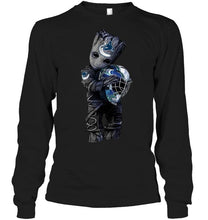 Load image into Gallery viewer, Groot hugs Vancouver Canucks ice hockey lover shirt