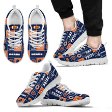 Load image into Gallery viewer, Colorful Pride Flag Chicago Bears Sneakers
