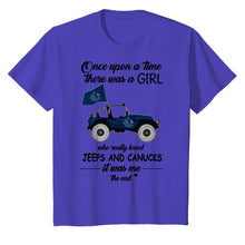 Load image into Gallery viewer, Once upon a time a girl really loved jeeps and Vancouver Canucks it was me