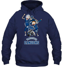 Load image into Gallery viewer, Vancouver Canucks Rick and morty fan shirt
