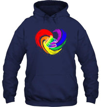 Load image into Gallery viewer, Vancouver Canucks lgbt tornado heart shirt