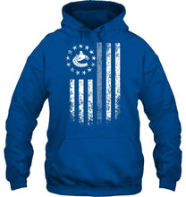 Load image into Gallery viewer, Vancouver Canucks american flag stars shirt